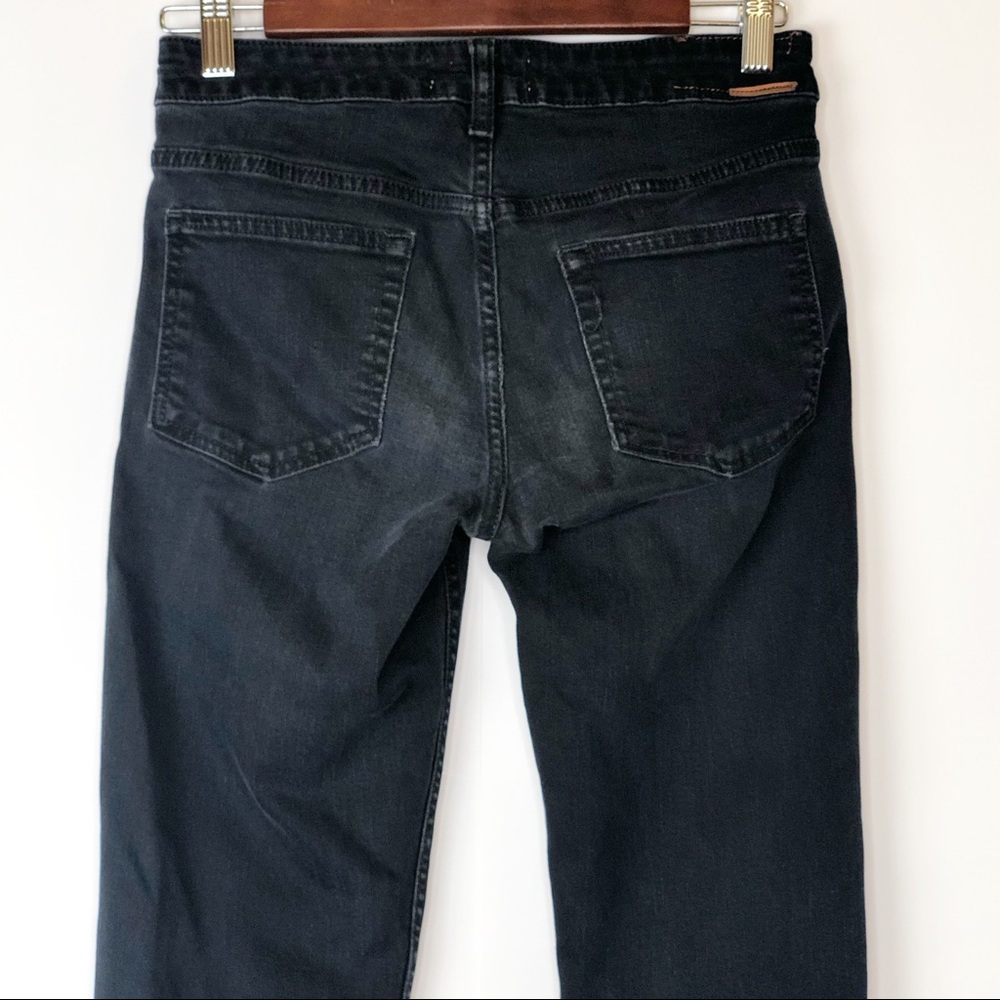 EUC Acne Black Hex Basement Frayed Hem Skinny Jean - Picture 8 of 10